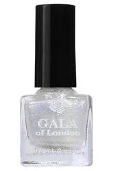Gala of London S Series Nail Polish - White Shimmer Glossy S6